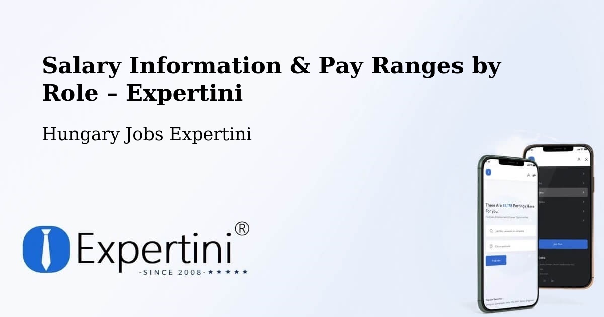 Salary Information & Pay Ranges – Kispest - Kispest, Hungary Jobs Expertini